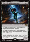 Viper, Cruel Conspirator (MSC-673) - Commander: Marvel Super Heroes Foil