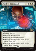 Austere Command (Extended Art) (MSC-294) - Commander: Marvel Super Heroes Foil