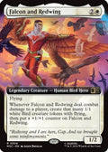 Falcon and Redwing (Extended Art) (MSC-304) - Commander: Marvel Super Heroes Foil