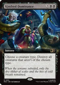 Kindred Dominance (Extended Art) (MSC-351) - Commander: Marvel Super Heroes Foil