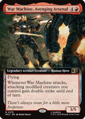 War Machine, Avenging Arsenal (Extended Art) (MSC-375) - Commander: Marvel Super Heroes Foil