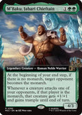 M'Baku, Jabari Chieftain (Extended Art) (MSC-382) - Commander: Marvel Super Heroes