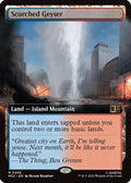 Scorched Geyser (Extended Art) (MSC-492) - Commander: Marvel Super Heroes Foil