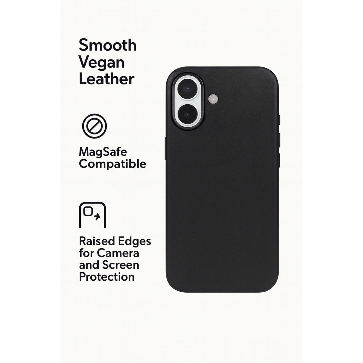 iPhone 17 Case - Vegan Leather MagSafe | Indy Series