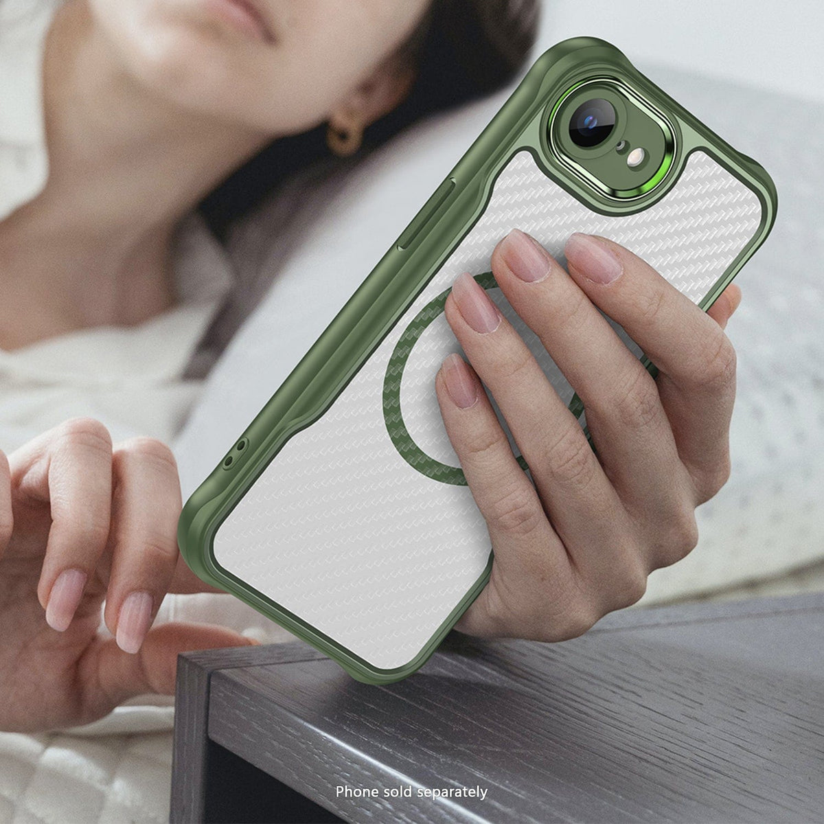 iPhone 17e & iPhone 16e Clear Case - Compatible with MagSafe, Rugged Protection | Venture Series