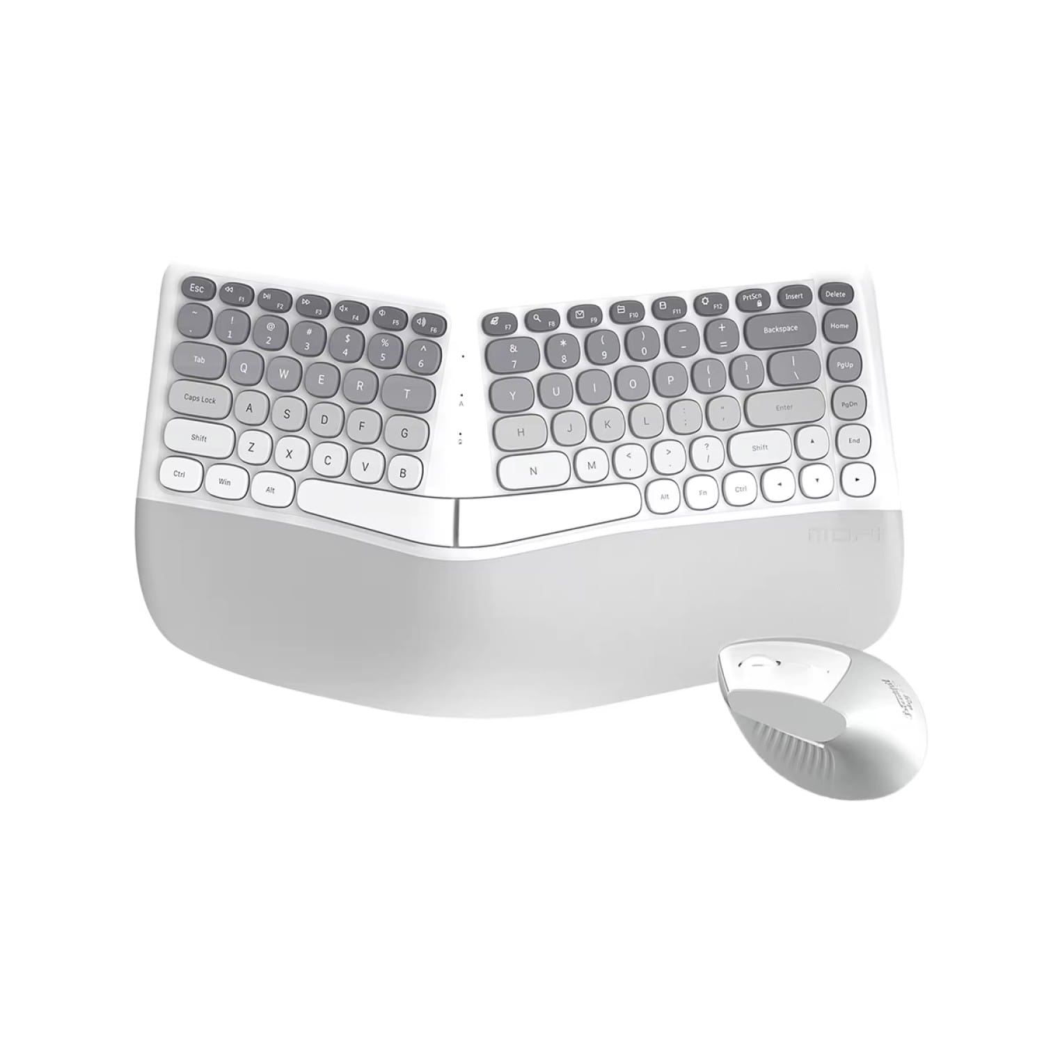 Wireless Keyboard & Mouse Combo - 85-Key RGB Keyboard
