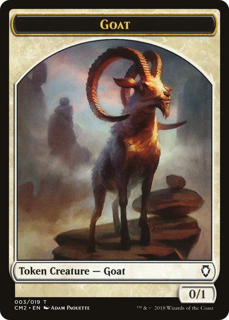 Goat (CM2-003) - Commander Anthology Volume II Tokens