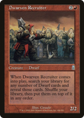 Dwarven Recruiter (ODY-186) - Odyssey Foil