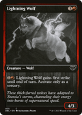 Lightning Wolf (DBL-435) - Innistrad: Double Feature Foil