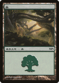 Forest (PREM-005) - Magic Premiere Shop 2009 Foil