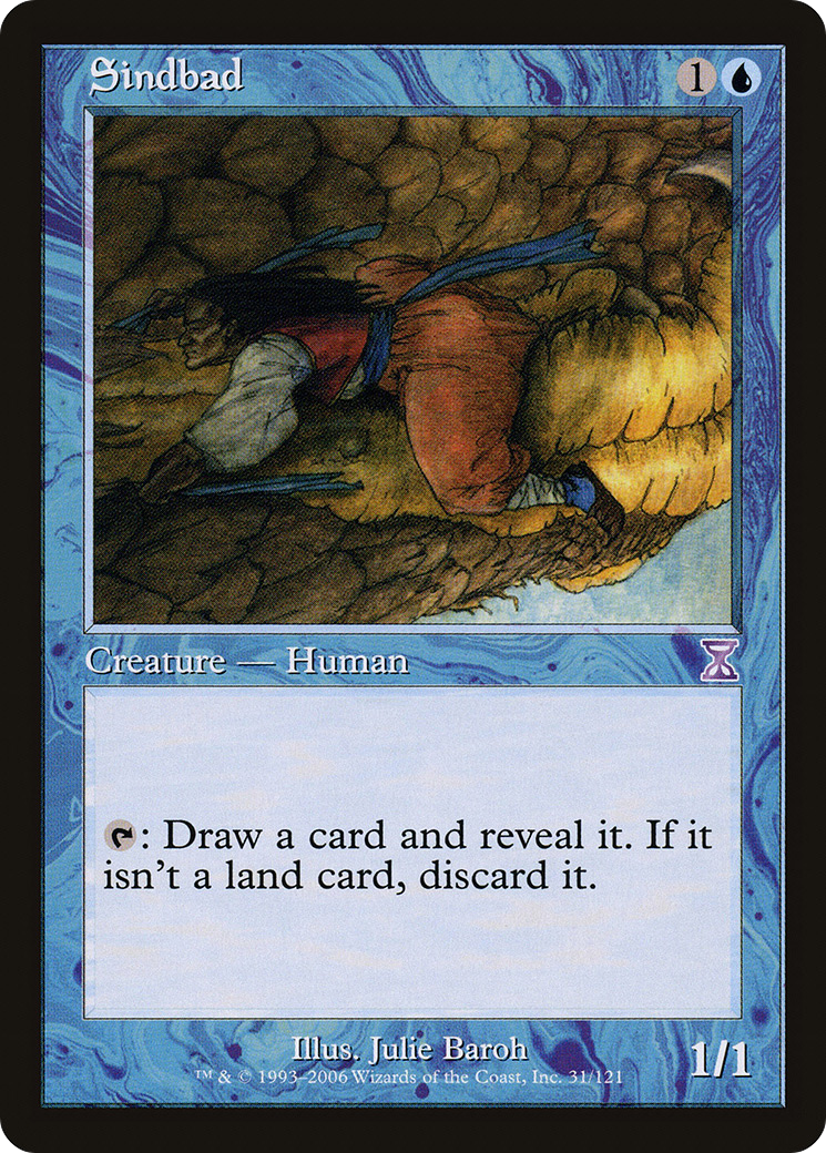 Sindbad (TSB-031) - Time Spiral Timeshifted Foil