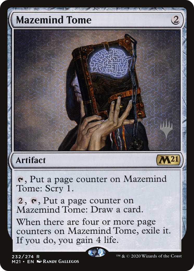 Mazemind Tome (PPM21-232P) - Core Set 2021 Promos Foil