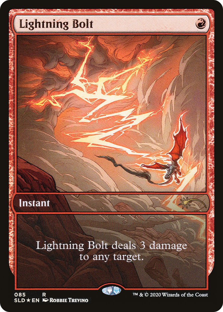 Lightning Bolt (SLD-085) - Secret Lair Drop Foil