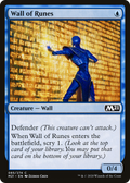 Wall of Runes (M21-085) - Core Set 2021
