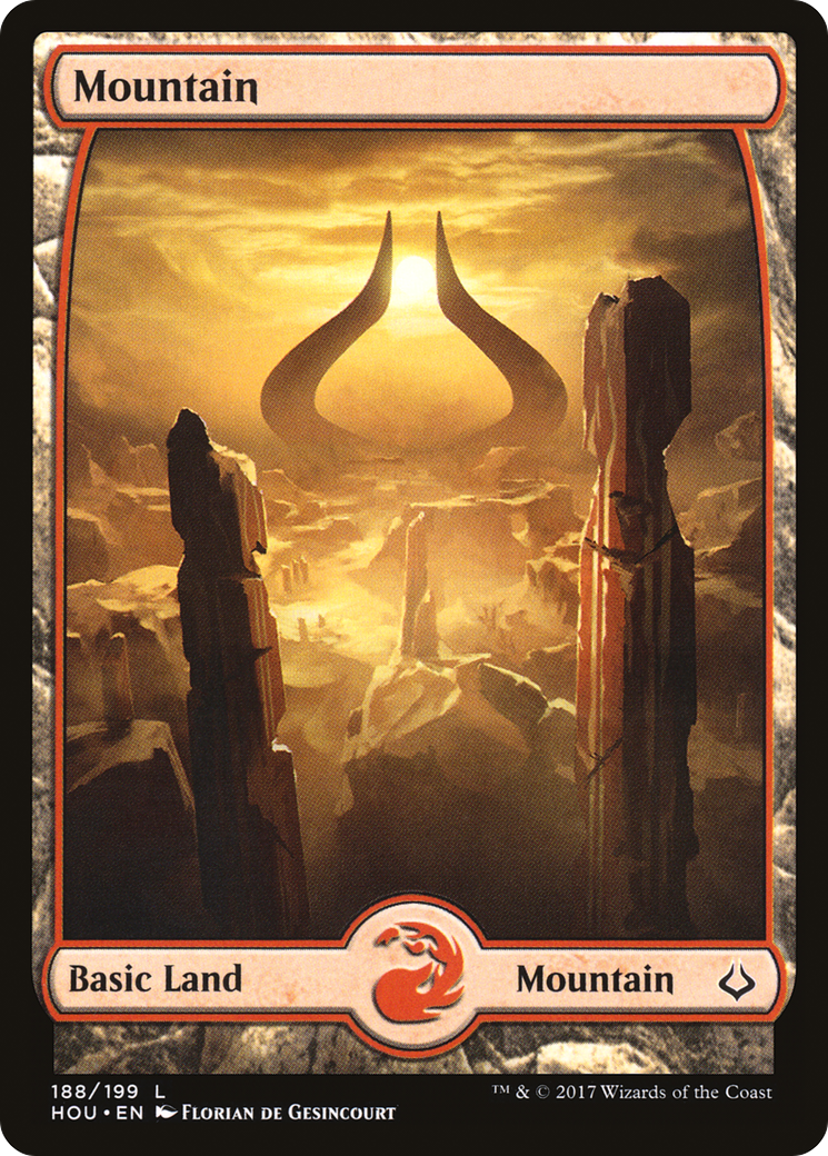 Mountain (HOU-188) - Hour of Devastation Foil