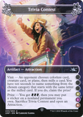 Trivia Contest (UNF-233F) - Unfinity