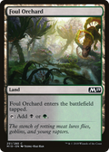 Foul Orchard (M19-251) - Core Set 2019 Foil