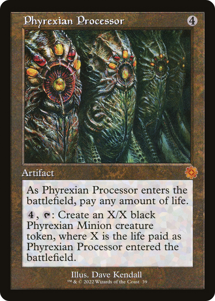 Phyrexian Processor (BRR-039) - The Brothers' War Retro Artifacts Foil