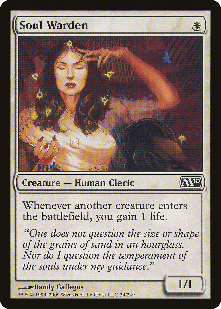 Soul Warden (M10-034) - Magic 2010