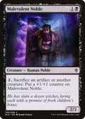 Malevolent Noble (ELD-095) - Throne of Eldraine Foil