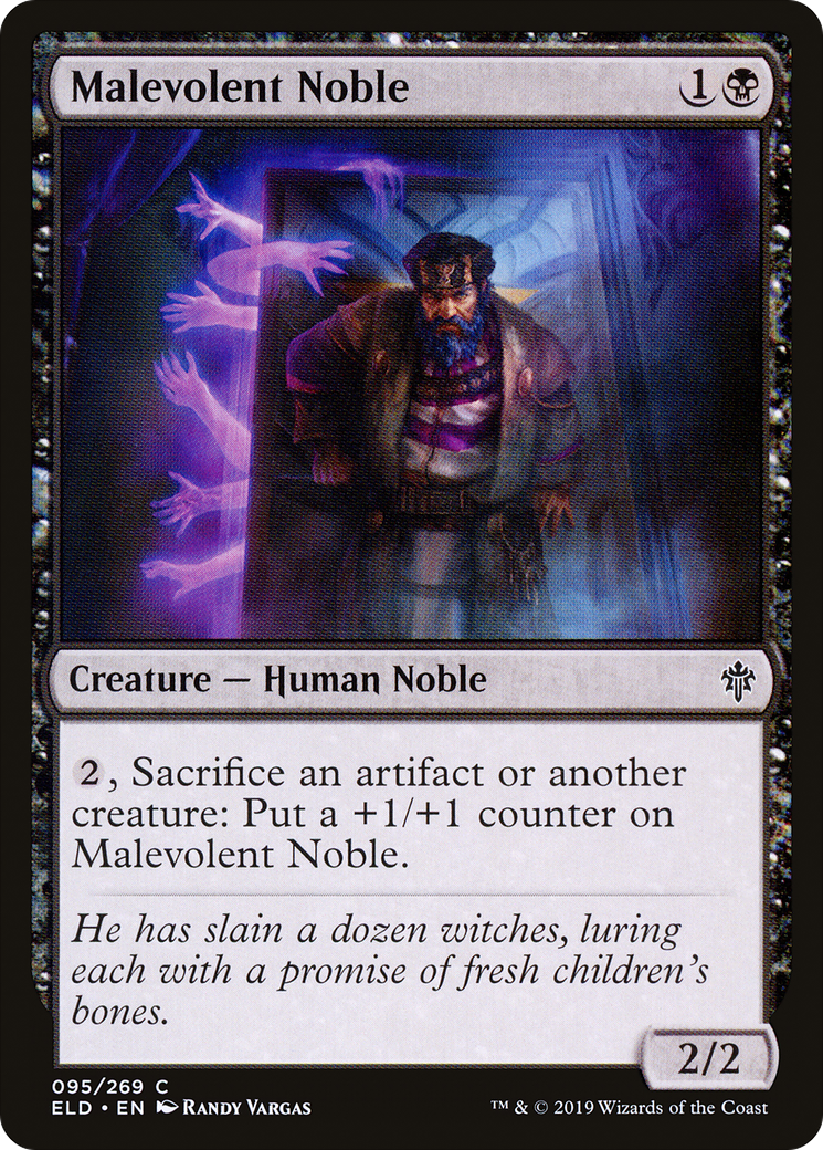 Malevolent Noble (ELD-095) - Throne of Eldraine