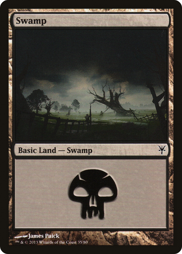 Swamp (DDK-035) - Duel Decks: Sorin vs. Tibalt