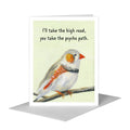Songbird Finch, Greeting Card (#8316F)