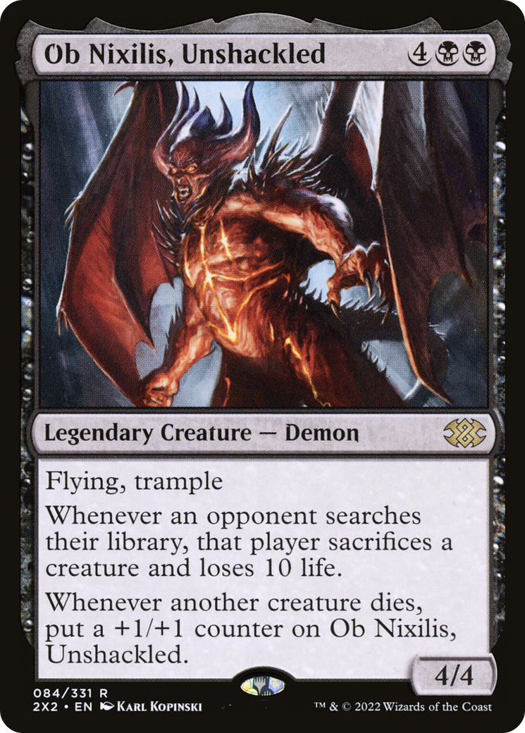 Ob Nixilis, Unshackled (2X2-084) - Double Masters 2022