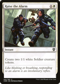 Raise the Alarm (CMR-041) - Commander Legends