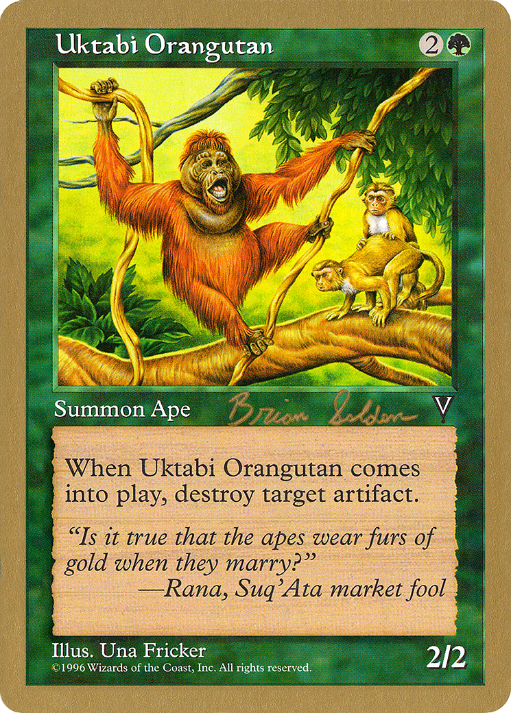 Uktabi Orangutan (WCD-BS123) - World Championship Decks 1998