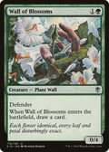 Wall of Blossoms (C16-175) - Commander 2016