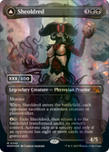 Sheoldred // The True Scriptures (MOM-340) - March of the Machine (Borderless) Foil