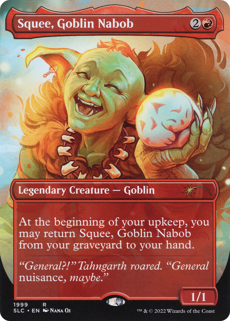 Squee, Goblin Nabob (SLC-1999) - Secret Lair 30th Anniversary Countdown Kit (Borderless)