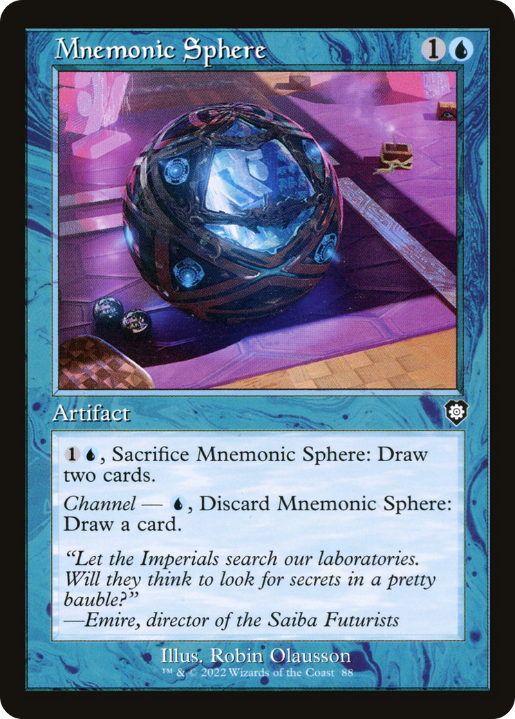 Mnemonic Sphere (BRC-088) - The Brothers' War Commander