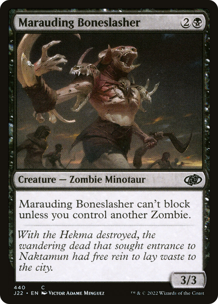 Marauding Boneslasher (J22-440) - Jumpstart 2022