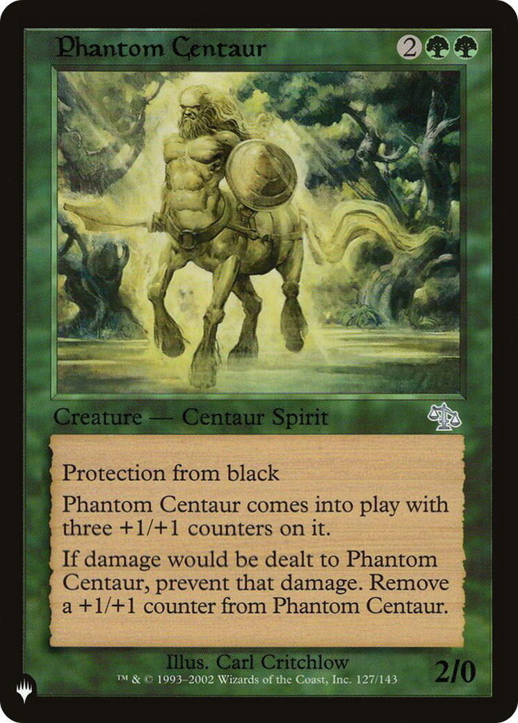 Phantom Centaur (LIST-JUD-127†) - The List