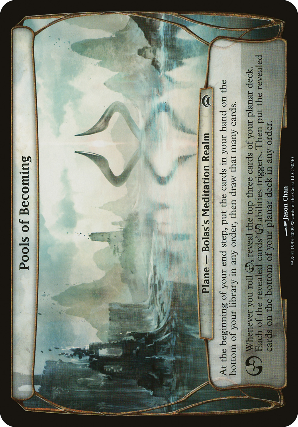 Pools of Becoming (OVER-030) - Planechase Planes
