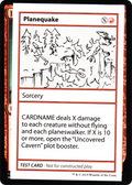Planequake (CMB1-059) - Mystery Booster Playtest Cards 2021