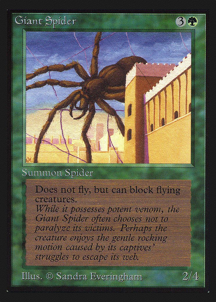 Giant Spider (IED-) - Intl. Collectors' Edition