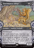 Osteomancer Adept (BLB-312) - Bloomburrow: (Showcase) (Borderless) Foil