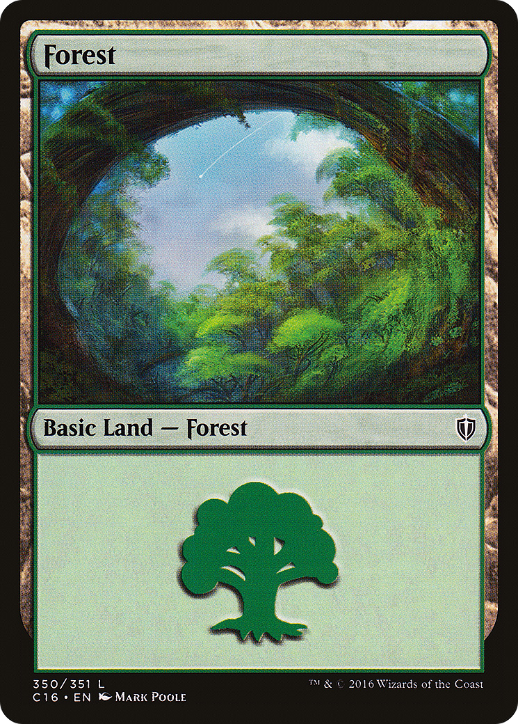 Forest (C16-350) - Commander 2016