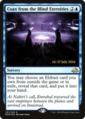 Coax from the Blind Eternities (PRE-51S) - Eldritch Moon Promos Foil
