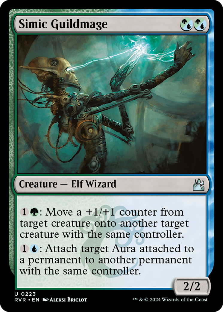 Simic Guildmage (RVR-223) - Ravnica Remastered Foil