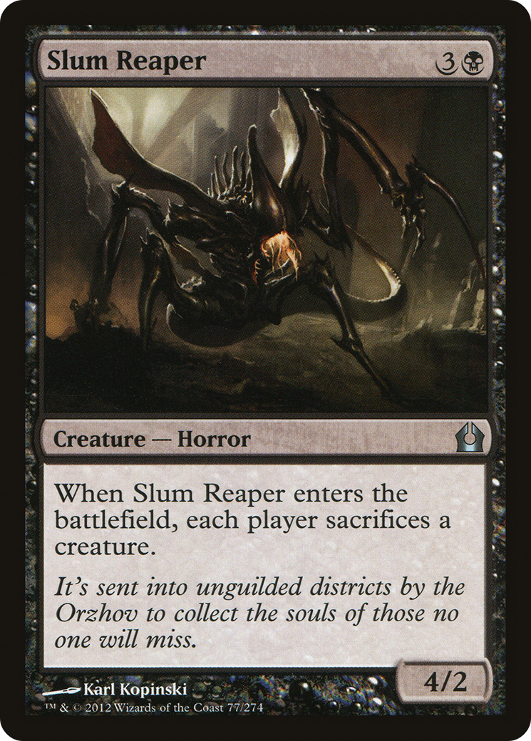 Slum Reaper (RTR-077) - Return to Ravnica Foil