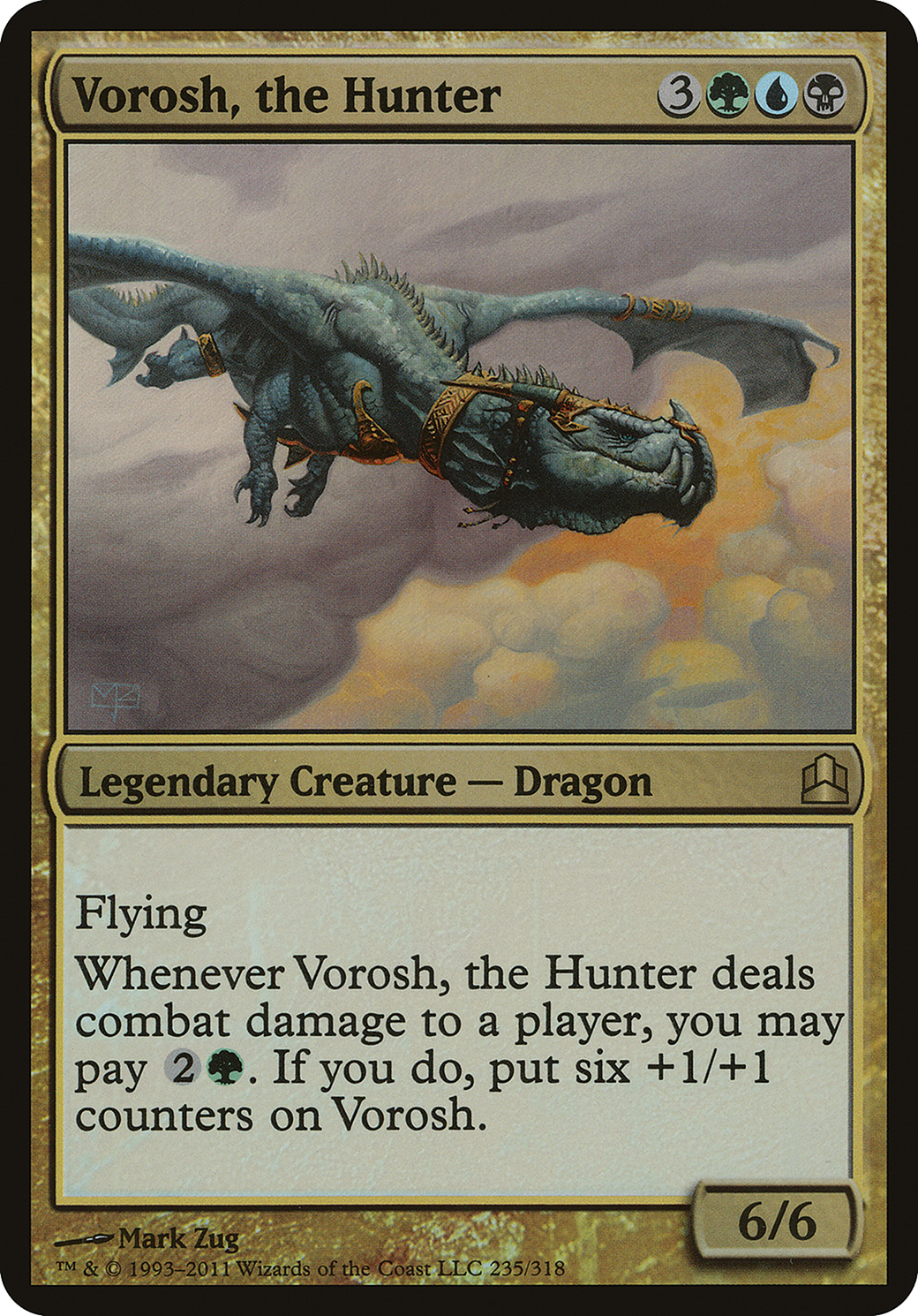 Vorosh, the Hunter (OVER-235) - Commander 2011 Oversized Foil