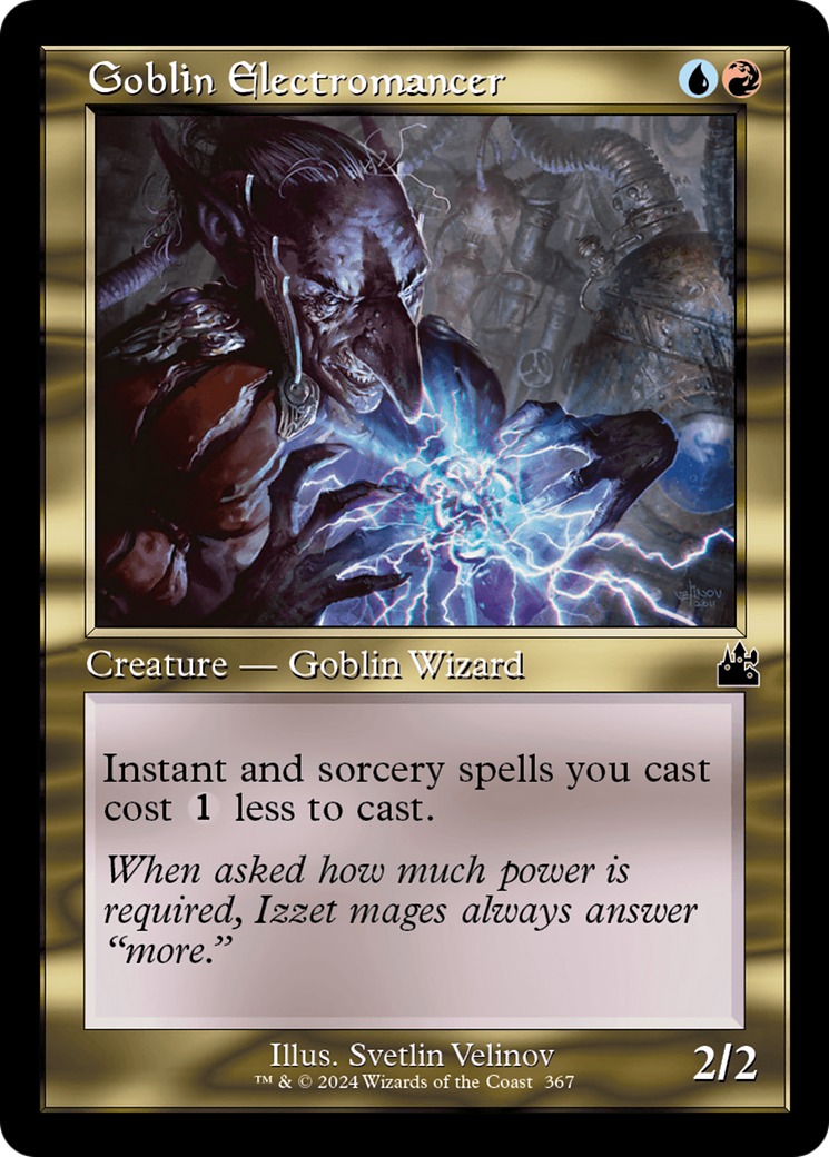 Goblin Electromancer (RVR-367) - Ravnica Remastered Foil