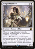 Sungold Sentinel (PPMID-37P) - Innistrad: Midnight Hunt Promos