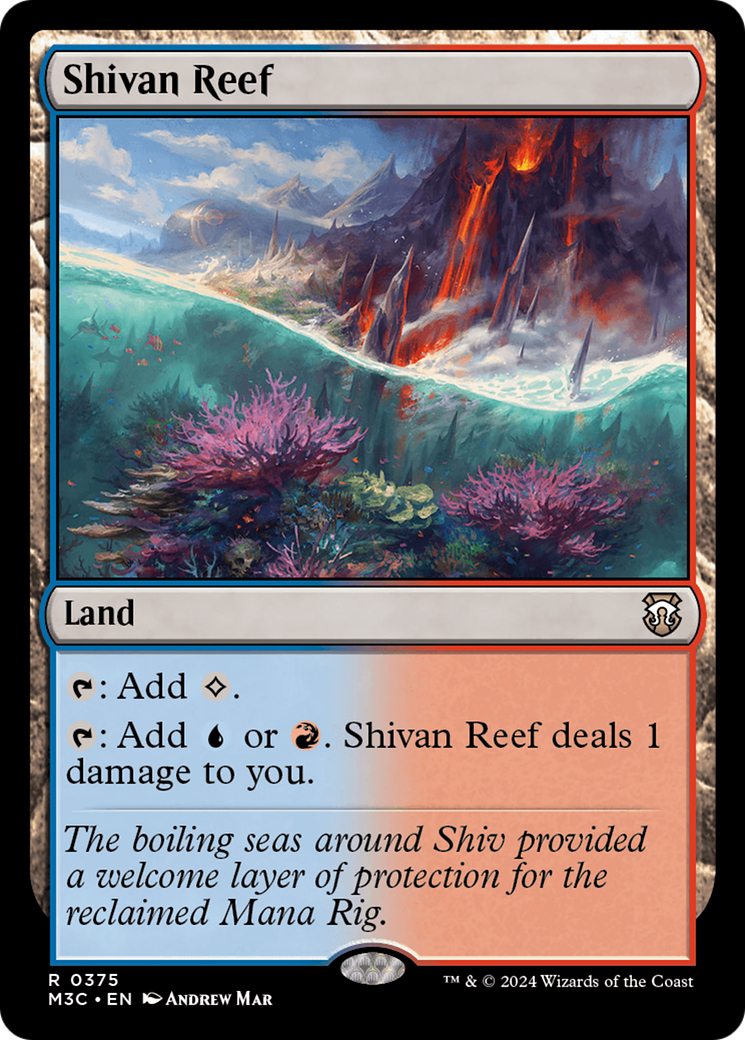 Shivan Reef (M3C-375) - Modern Horizons 3 Commander Foil