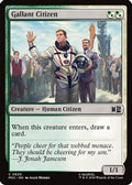 Gallant Citizen (MSC-820) - Commander: Marvel Super Heroes Foil