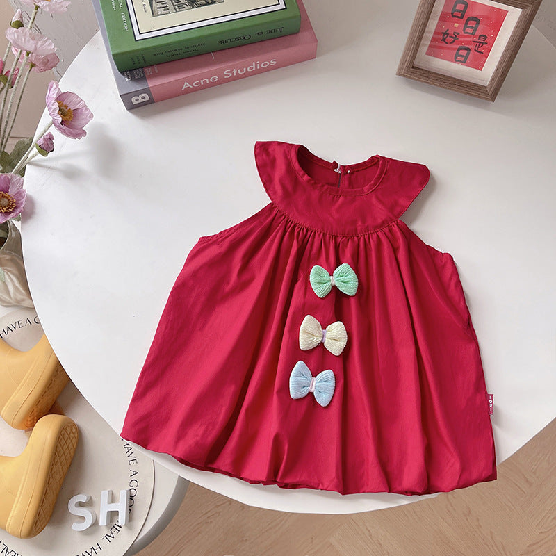 Baby girl thin princess summer dress